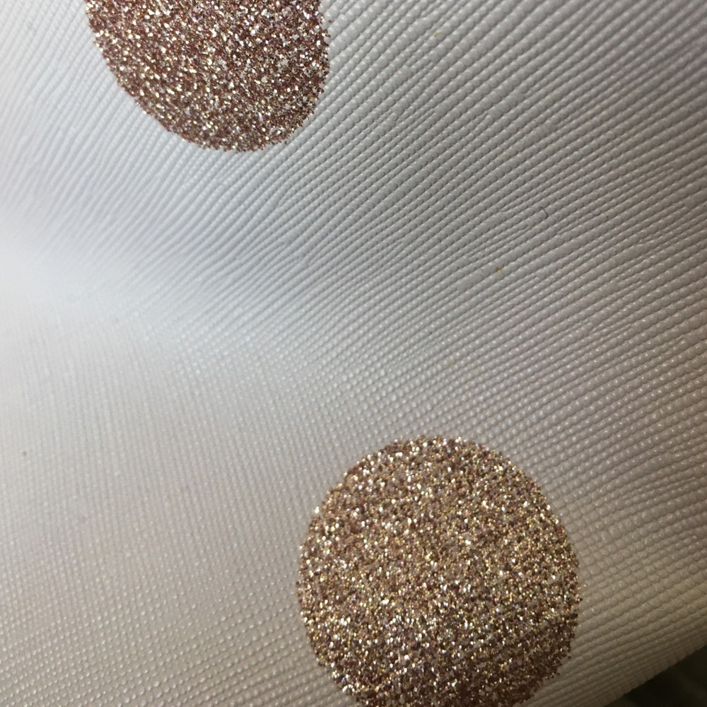 Kate Spade Ramey Haven Lane Pink Polka Dot Purse - Picture 7 of 12